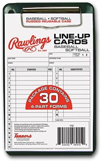 Imagen de Tarjetas de Alineacion Rawlings Estuche +30 tarjetas 