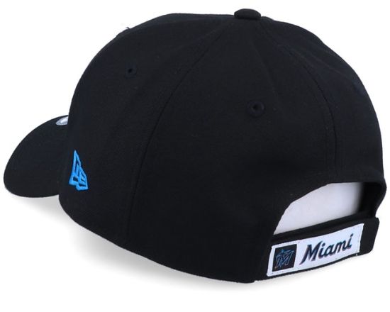 Imagen de Gorra New Era Miami Marlins 9Forty, Negro