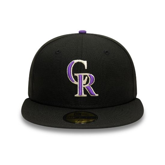 Imagen de Gorra New Era Colorado Rockies Authentic On Field Black 59FIFTY