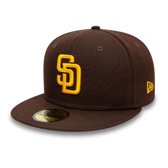 Imagen de Gorra New Era San Diego Padres Authentic On Field Brown 59FIFTY