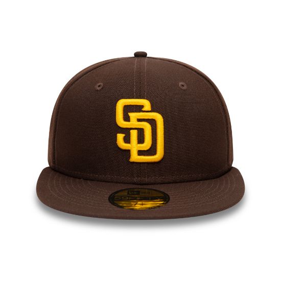 Imagen de Gorra New Era San Diego Padres Authentic On Field Brown 59FIFTY