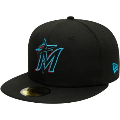 Imagen de Gorra Miami Marlins Authentic On Field Game Black 59FIFTY 