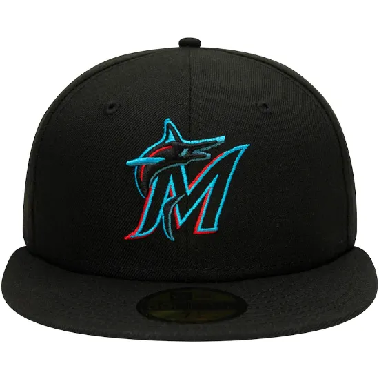 Imagen de Gorra Miami Marlins Authentic On Field Game Black 59FIFTY 