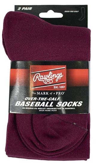 Imagen de Calcetines - Medias Rawlings de Beisbol (2 Pares)