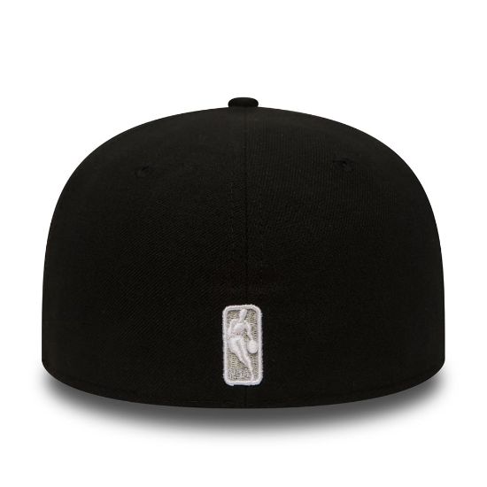 Imagen de Gorra New Era Brooklyn Nets NBA Essential Negro/Gris 59FIFTY Fitted