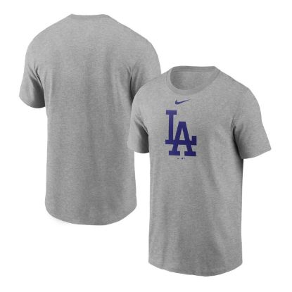 Imagen de Camisa / Camiseta Los Angeles Dodgers Gray Large Logo T-Shirt by Nike