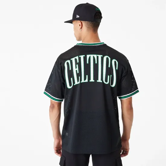 Imagen de Camiseta New Era Boston Celtics NBA Lifestyle Mesh Oversized