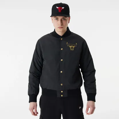 Imagen de Chaqueta Bomber New Era Chicago Bulls