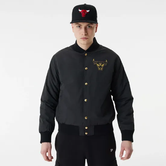 Imagen de Chaqueta Bomber New Era Chicago Bulls