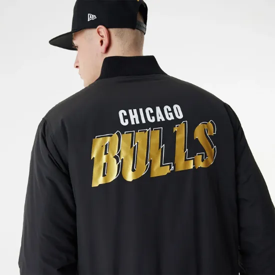 Imagen de Chaqueta Bomber New Era Chicago Bulls