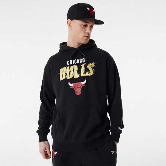 Imagen de Sudadera New Era Chicago Bulls Team Script Oversized