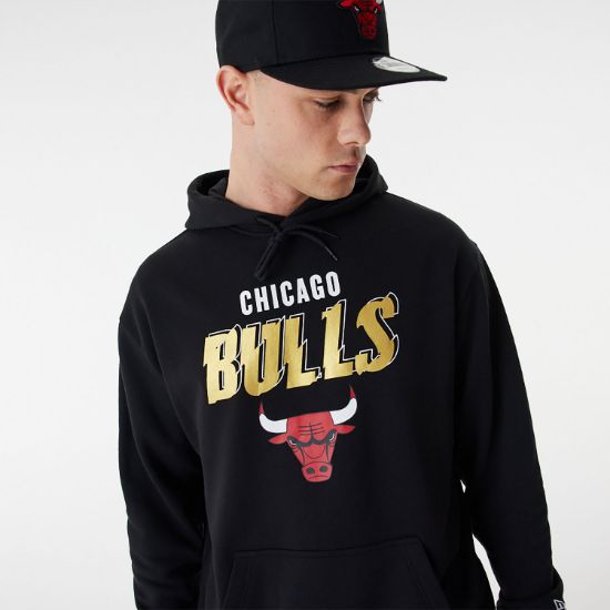 Imagen de Sudadera New Era Chicago Bulls Team Script Oversized