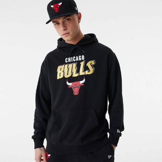 Imagen de Sudadera New Era Chicago Bulls Team Script Oversized