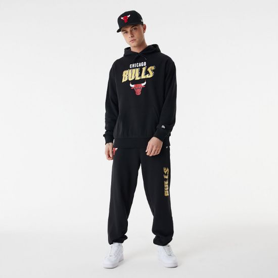 Imagen de Sudadera New Era Chicago Bulls Team Script Oversized