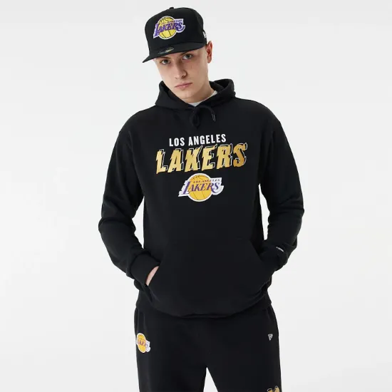 Imagen de Sudadera New Era LA Lakers Team Script Oversized