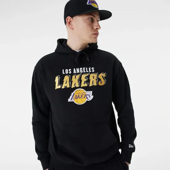 Imagen de Sudadera New Era LA Lakers Team Script Oversized