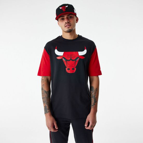 Imagen de Camiseta New Era Chicago Bulls NBA Colour Block Oversized