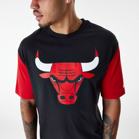 Imagen de Camiseta New Era Chicago Bulls NBA Colour Block Oversized