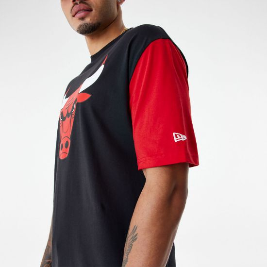 Imagen de Camiseta New Era Chicago Bulls NBA Colour Block Oversized