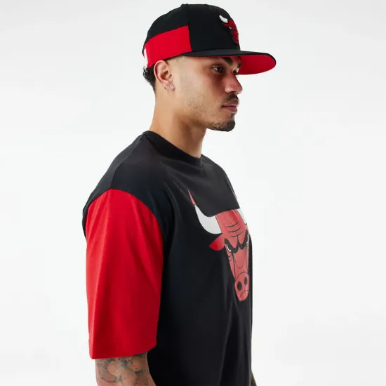 Imagen de Camiseta New Era Chicago Bulls NBA Colour Block Oversized