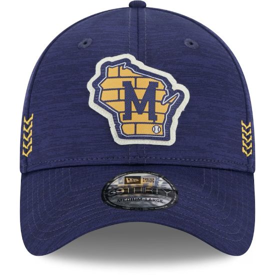 Imagen de Gorra New Era Milwaukee Brewers Clubhouse 39Thirty