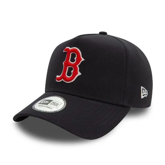 Imagen de Gorra New Era Boston Red Sox Patch 9FORTY E-Frame Navy