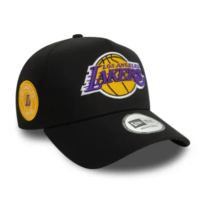 Imagen de Gorra New Era Los Angeles Lakers 9FORTY E-Frame Negro