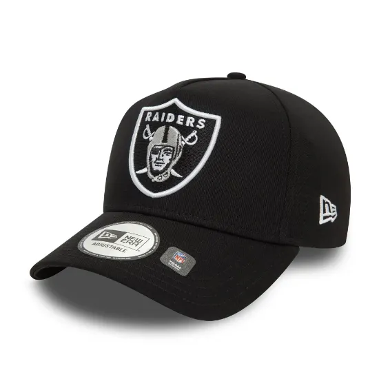 Imagen de Gorra New Era Las Vegas Raiders  Patch 9FORTY E-Frame Negro