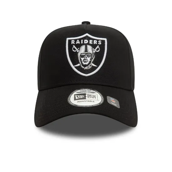 Imagen de Gorra New Era Las Vegas Raiders  Patch 9FORTY E-Frame Negro