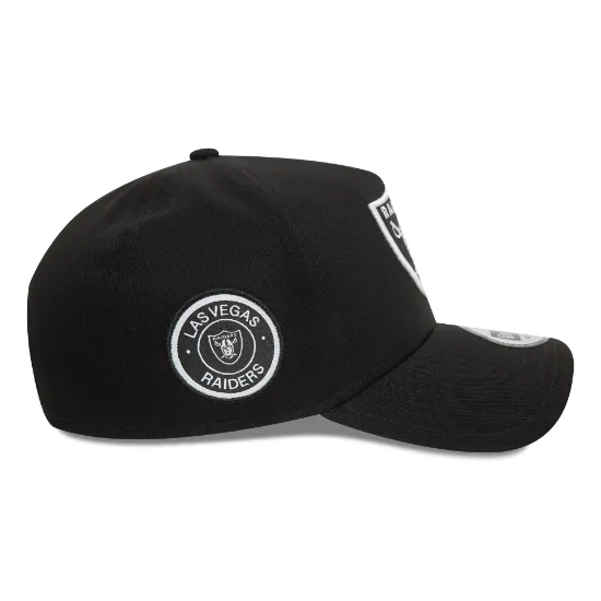 Imagen de Gorra New Era Las Vegas Raiders  Patch 9FORTY E-Frame Negro