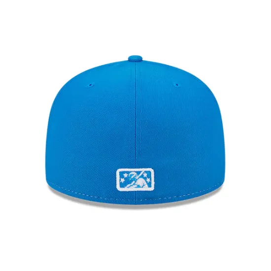 Imagen de Gorra ajustada Durham Bull Sharks 59FIFTY New Era Theme Nights Durham Bulls - Blanco