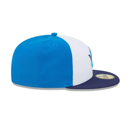 Imagen de Gorra ajustada Durham Bull Sharks 59FIFTY New Era Theme Nights Durham Bulls - Blanco
